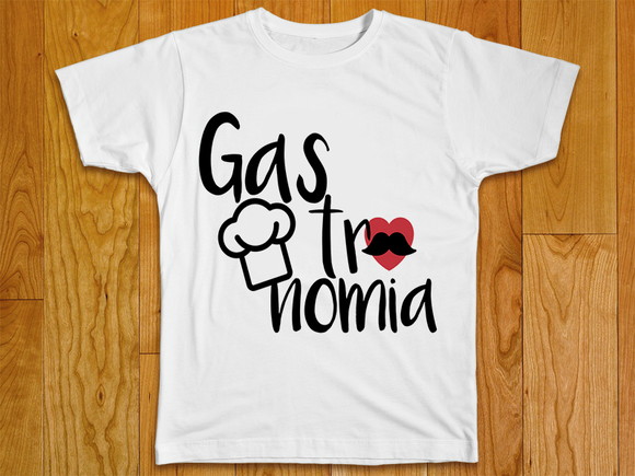 Camiseta Profissão Gastronomia