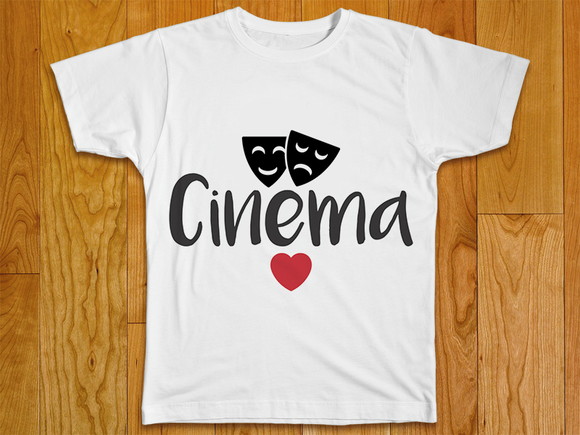 Camiseta Profissão Cinema