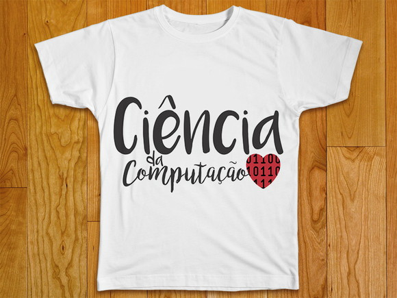 Camiseta Profissão Ciência da Computação