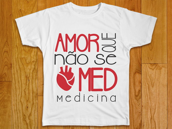 Camiseta Profissão Medicina