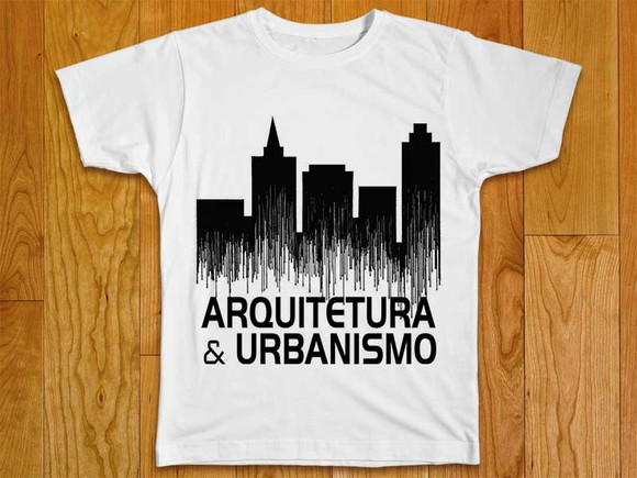 Camiseta Profissão Arquitetura e Urbanismo