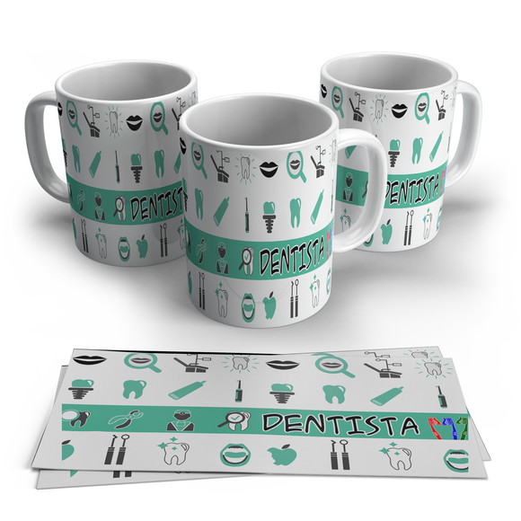 Caneca Profissão Dentista