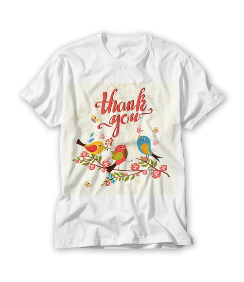 Camiseta Feminina Thank You