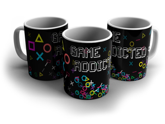 Caneca Game Addiected