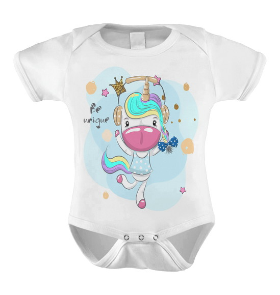 Body Infantil Unicórnio