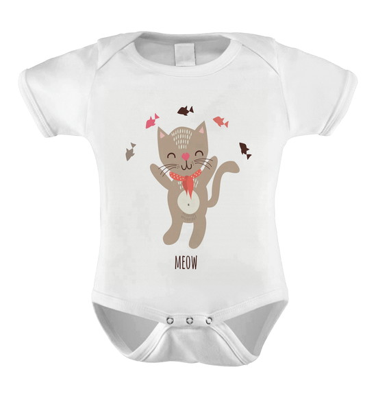 Body Infantil Meow