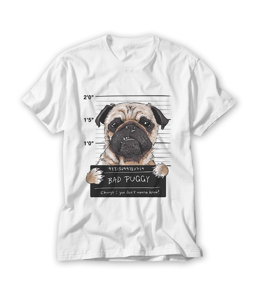 Camiseta Bad Pug