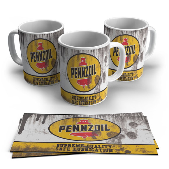 Caneca Retrô Lata de óleo
