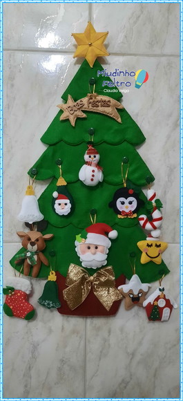 Arvore de Natal Pedagógica - Montessori