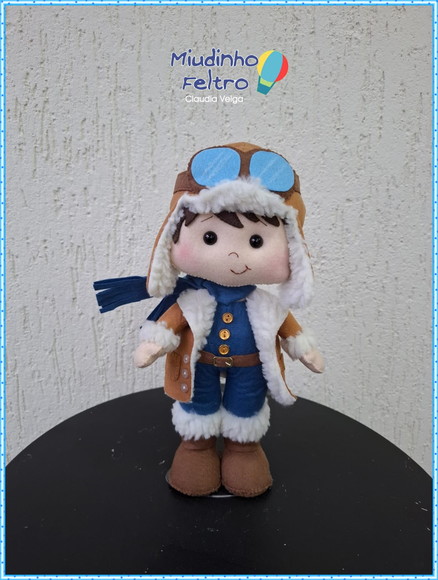 Aviador em Feltro