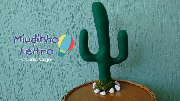 Cactus em Feltro