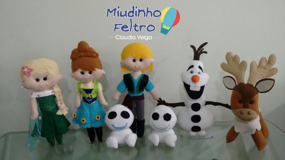 Frozen Fever em Feltro