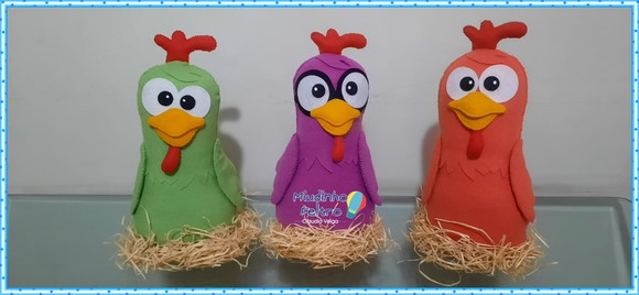 Galinhas Cantoras - Galinha Pintadinha