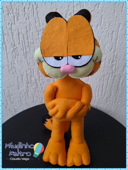 Garfield - Boneco em Feltro