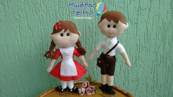 João e Maria em Feltro