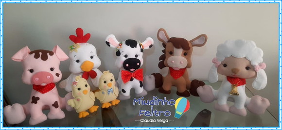 Kit Fazendinha - 7 Peças