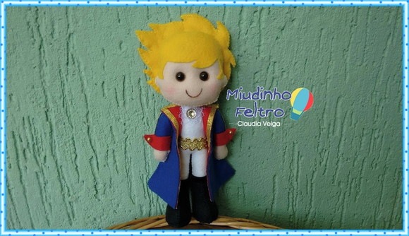 Pequeno Príncipe em Feltro