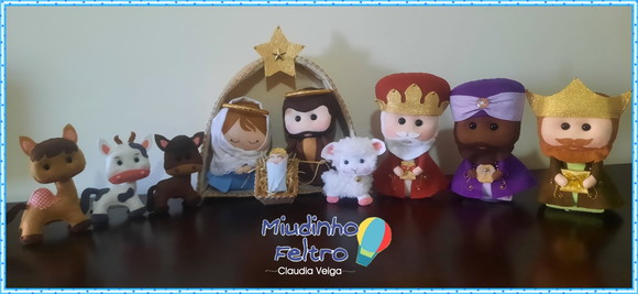 Presépio Natal - Sagrada Família 11 Peças
