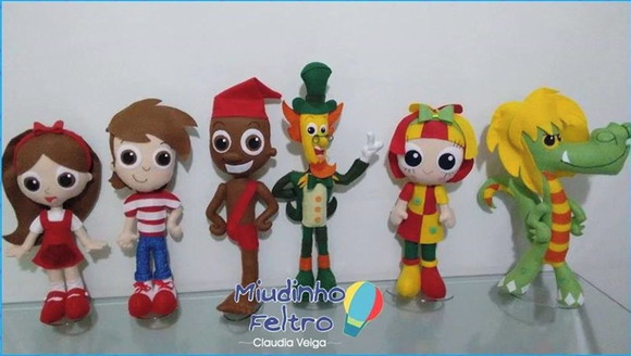 Sitio do Pica Pau Amarelo - Personagens - Valor Unitário