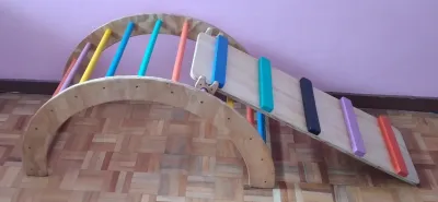 Gangorra Píkler com almofada e rampa