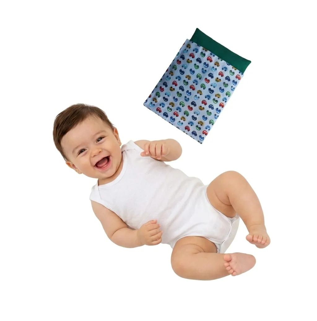 Almofada Térmica De Sementes E Ervas Aromáticas Para Cólica do Bebê - Imagem 2