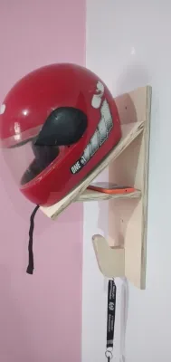 Porta capacete suporte para capacete
