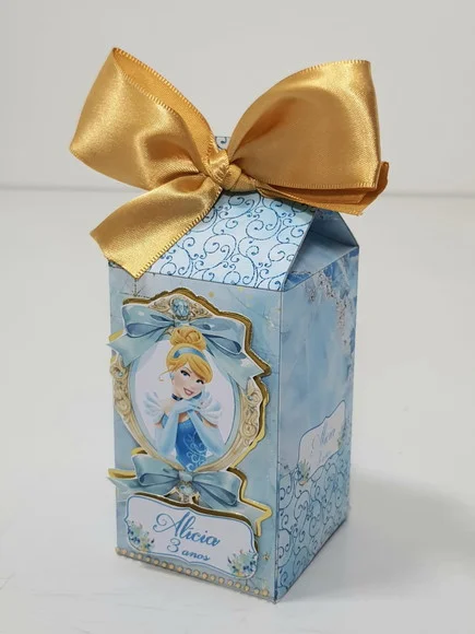 Caixa milk Cinderela