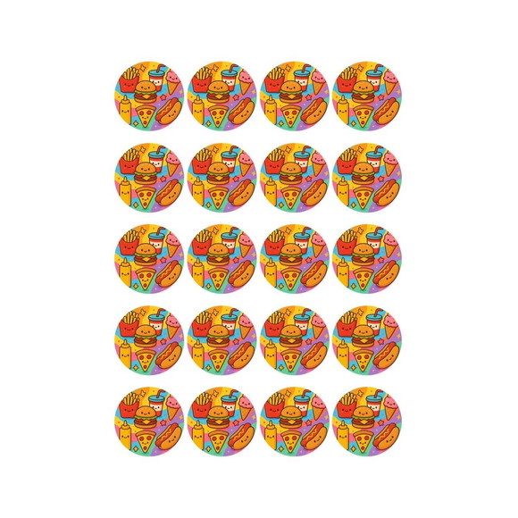 Adesivo Personalizado Latinha 5cm Fast Food