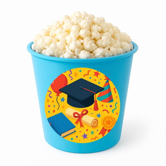 Balde de Pipoca Personalizado Infantil Formatura - Imagem 2