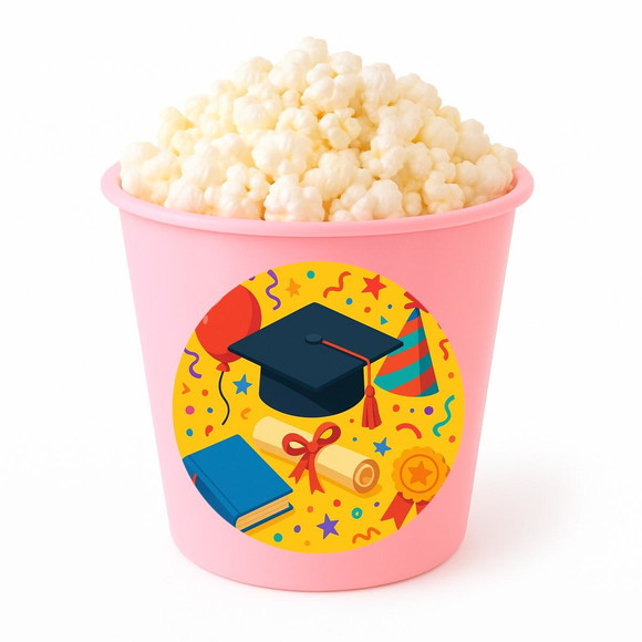 Balde de Pipoca Personalizado Infantil Formatura - Imagem 3