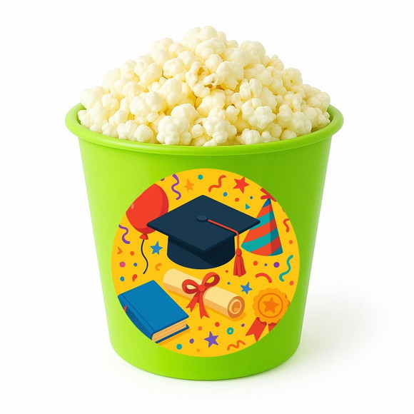 Balde de Pipoca Personalizado Infantil Formatura - Imagem 5