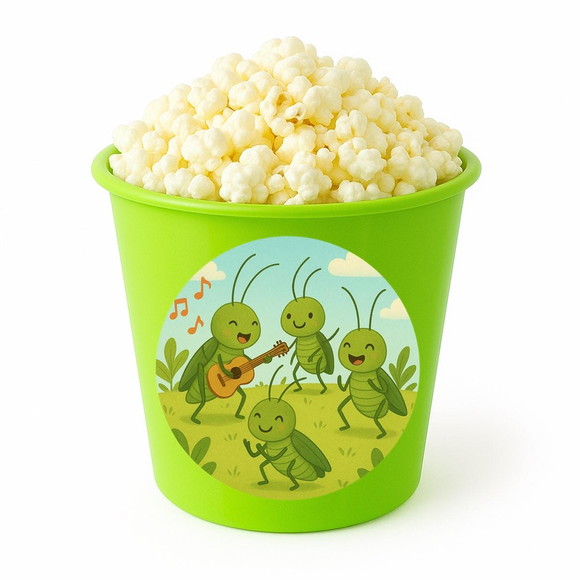 Balde de Pipoca Personalizado Infantil Grilos - Imagem 5