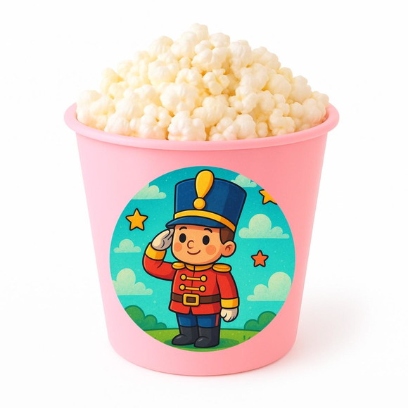 Balde de Pipoca Personalizado Infantil Soldadinho de Chumbo - Imagem 3