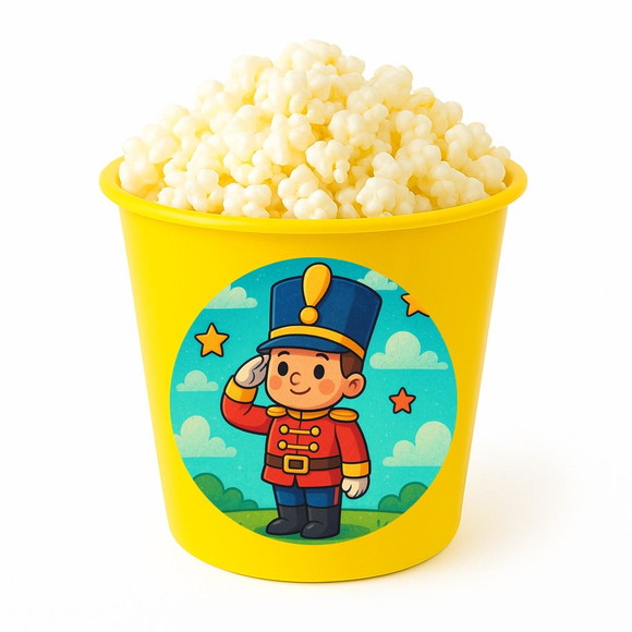 Balde de Pipoca Personalizado Infantil Soldadinho de Chumbo - Imagem 4