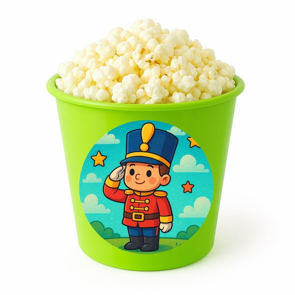 Balde de Pipoca Personalizado Infantil Soldadinho de Chumbo - Imagem 5