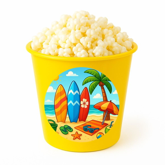 Balde de Pipoca Personalizado Infantil Surf - Imagem 4