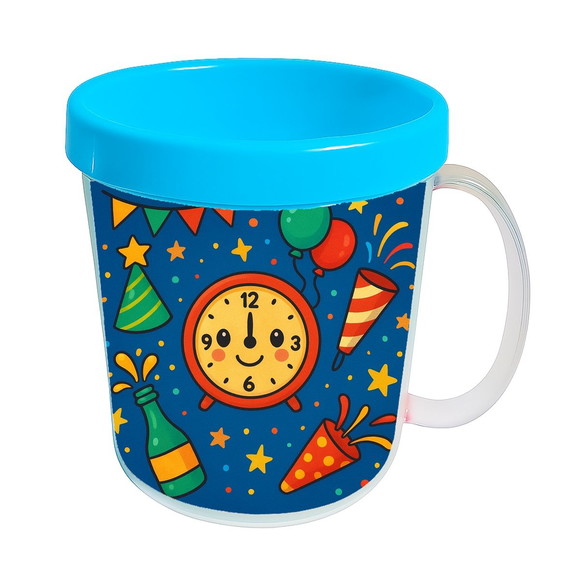 Caneca Acrílica Infantil Personalizada Ano Novo - Imagem 2