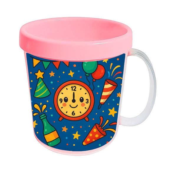 Caneca Acrílica Infantil Personalizada Ano Novo - Imagem 3