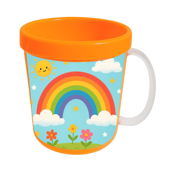Caneca Acrílica Infantil Personalizada Arco-íris - Imagem 5