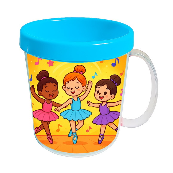 Caneca Acrílica Infantil Personalizada Balé - Imagem 2