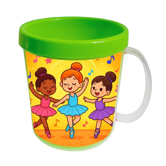 Caneca Acrílica Infantil Personalizada Balé - Imagem 4