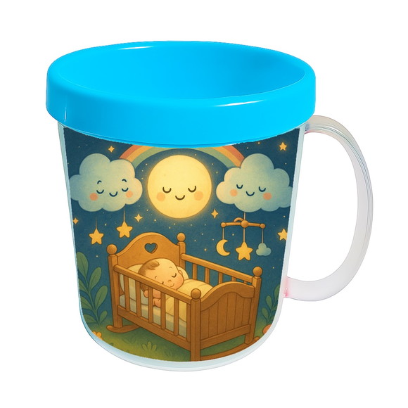 Caneca Acrílica Infantil Personalizada Berço Encantado - Imagem 2