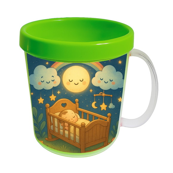 Caneca Acrílica Infantil Personalizada Berço Encantado - Imagem 4
