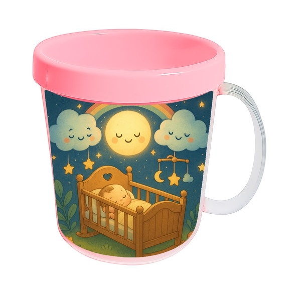 Caneca Acrílica Infantil Personalizada Berço Encantado - Imagem 3