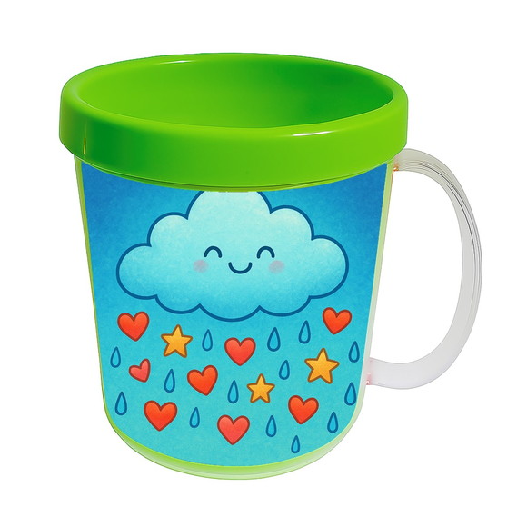 Caneca Acrílica Infantil Personalizada Chuva de Bênçãos - Imagem 4