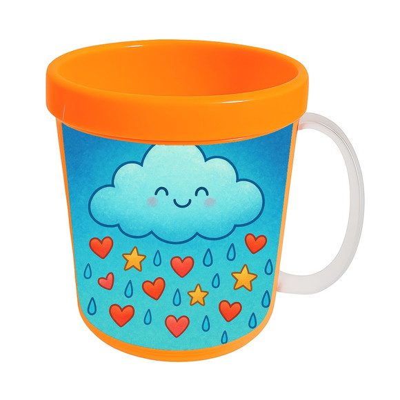 Caneca Acrílica Infantil Personalizada Chuva de Bênçãos - Imagem 5