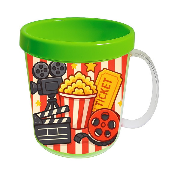 Caneca Acrílica Infantil Personalizada Cinema - Imagem 4