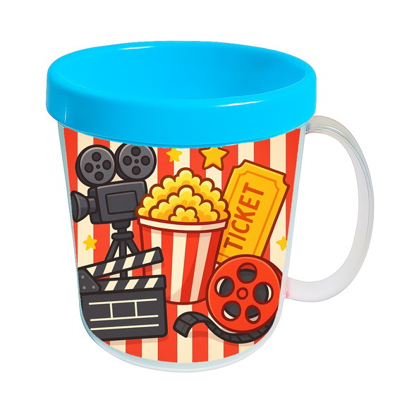 Caneca Acrílica Infantil Personalizada Cinema - Imagem 2