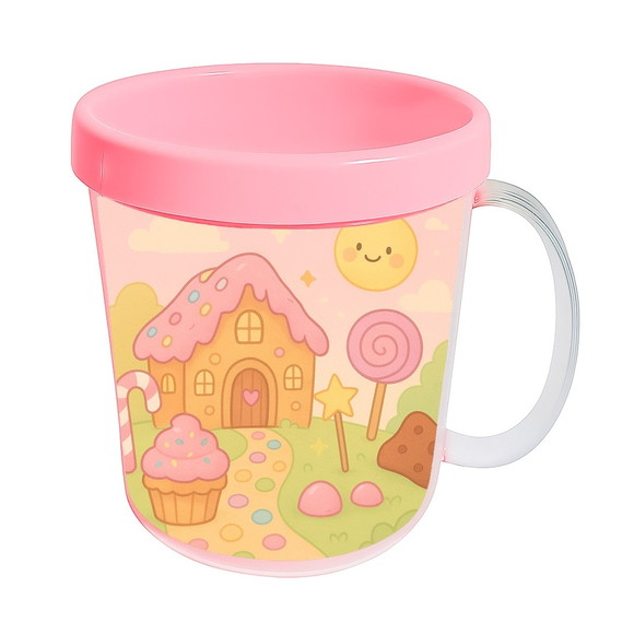 Caneca Acrílica Infantil Personalizada Confeitaria Kids - Imagem 3