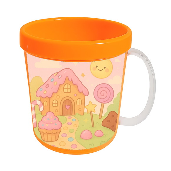 Caneca Acrílica Infantil Personalizada Confeitaria Kids - Imagem 5